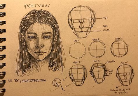 learn basic head proportion in 3 different angles/views using Loomis Method Loomis Method, Face Proportions, Art Tools Drawing, Sketches Tutorial, Easy Drawings Sketches, Different Angles, Art Drawings Sketches Creative, Realistic Art, Hand Art Drawing