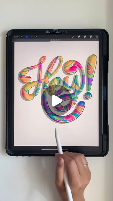 Procreate Tips on Instagram: "Amazing video by @thecreativebix Hey! 👋   Are you in the mood for some psychedelic lettering?! 🤩  I’m loving how these bold colors show up with the Sadie Brush and then blend together so smoothly! Then layering them on top of the Shiny Chic Brushes to add some fun depth is just 🤌🙌  If you want to learn how to make this style of lettering, you can check out the full tutorial on my YouTube channel (linked in bio) where I letter the word “Yay!” and show off a few fun tips & tricks along the way! ❤️  🖌 Sadie Brush 🖌 Shiny Chic Brushes (Life Saver brush) **Shop link in bio** . . . . #procreatehacks #handletteringtutorial #ipadart #procreatelettering #procreatebrushes #procreatebeginner #procreate #procreateart #procreatetutorial #digitallettering #processart Procreate Brush Tutorial Videos, Procreate Tips And Tricks, Procreate Brush Tutorial, Procreate Brushes Tutorials, Procreate Tricks, Procreate Videos, Procreate Downloads, Ipad Lettering Procreate, I Letter