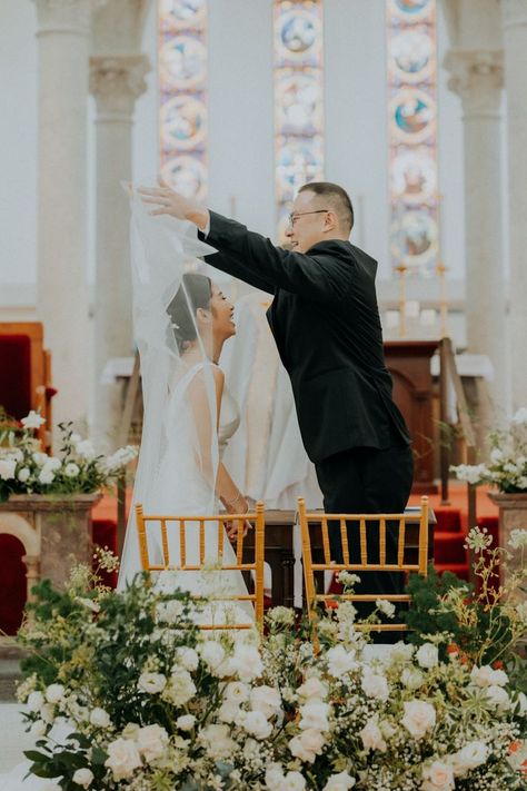 Church wedding holy matrimony - wedding photography at Capella Singapore Capella Hotel, Capella Singapore, Singapore Wedding, Pronovias Bridal, St Teresa, Holy Matrimony, Saint Teresa, Relationship Challenge, Bridal Heels