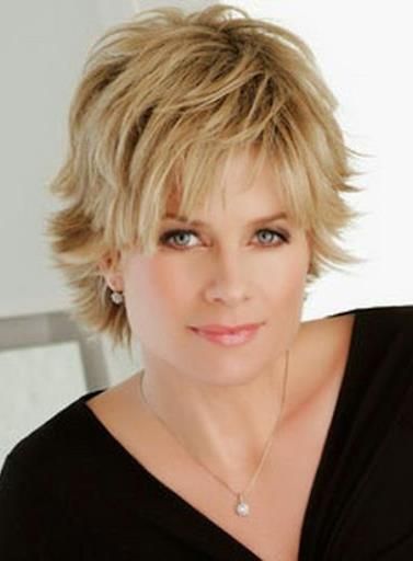 Mary Beth Short Layered Straight Capless Human Hair Wig 8 Inches Short Sassy Haircuts, Sassy Haircuts, Short Shag Haircuts, Sophisticated Hairstyles, Kadeřnické Trendy, Shaggy Short Hair, Short Shag Hairstyles, Shaggy Haircuts, Hair Styles 2014