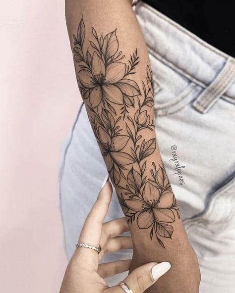 120 Pretty And Girly Half-Sleeve Tattoo Ideas For Females