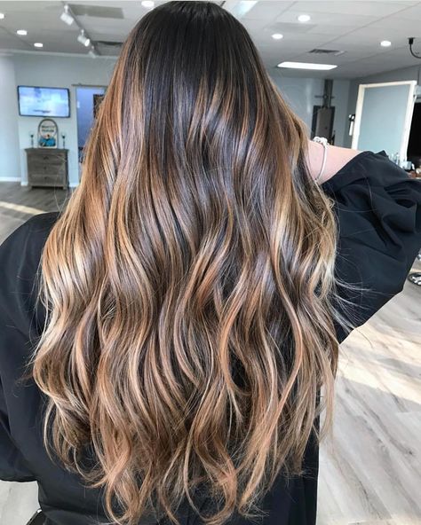 ✨BEST OF BALAYAGE & Hair on Instagram: “Venti Caramel Macchiato By @paulina.zuzock #bestofbalayage #showmethebalayage” Caramel Macchiato Hair, Macchiato Hair, Hottest Haircuts, Hairstyles List, Hot Haircuts, Caramel Macchiato, Trendy Hair Color, Haircut And Color, Cool Hair