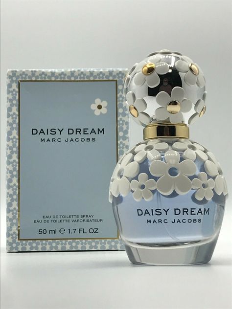 FashionVenusDeals Welcome to our eBay Store Store Home About us Payment Shipping Returns Contact New Arrivals Colognes -M Mens Gift Sets Perfumes - W Womens Gift Sets Men Testers Women Testers FREE SHIPPING 100% AUTHENTIC 30-DAYS RETURN 100% SATISFACTION GUARANTEE DAISY DREAM BY MARC JACOBS      1.7 oz / 50 ml EAU DE TOILETTE SPRAY  New In Box  ( Exactly As Shown In Picture )  100% Authentic  Buy with Confidence About Us Fashion Venus Deals is a premier retailer of branded fragrances. We have be Koleksi Parfum, Marc Jacobs Perfume, Colognes For Men, Daisy Perfume, Parfum Victoria's Secret, Pretty Perfume Bottles, Fragrances Perfume Woman, Perfume Body Spray, Marc Jacobs Daisy