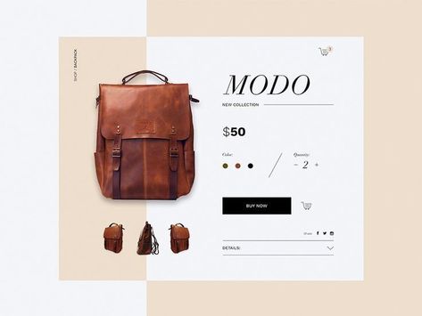 Bag Catalogue Design, Ecommerce Ui Design, Catalogue Layout, Ecommerce Web Design, Dropshipping Store, Instagram Template Design, Shopify Dropshipping, Ecommerce Design, Website Template Design