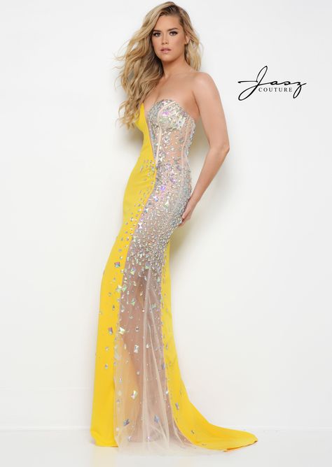 Jasz Couture Bling Gown Couture Prom Dresses, Jasz Couture Prom Dresses, Prom Dress Couture, Jasz Couture, Prom Dress Stores, Prom Dress Styles, Couture Dress, Prom Designs, Embellished Gown