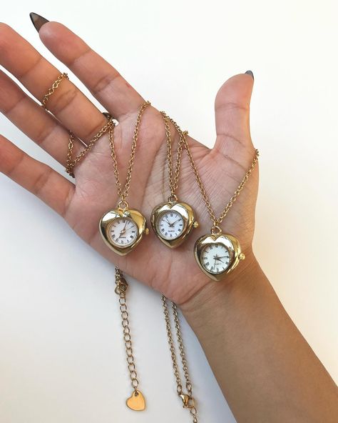 pretty little piece ᥫ᭡. vintage watches turned into the cutest necklace xx only a few pieces available Cute Necklace, Vintage Watches, The Cutest, Turn Ons, Quick Saves