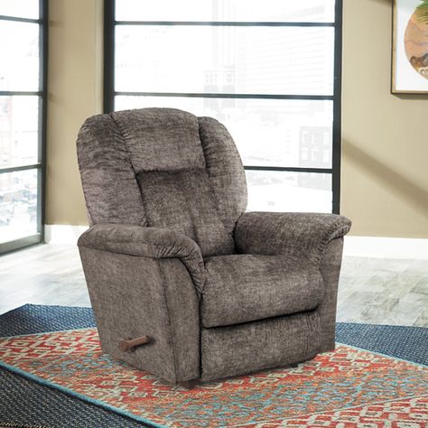 Jasper Rocking Recliner | La-Z-Boy High Leg Recliner, Man Chair, Rocking Recliner, Accent Table Decor, Boys Furniture, Chic Chair, Office Chair Design, Oversized Chair, Chair And A Half