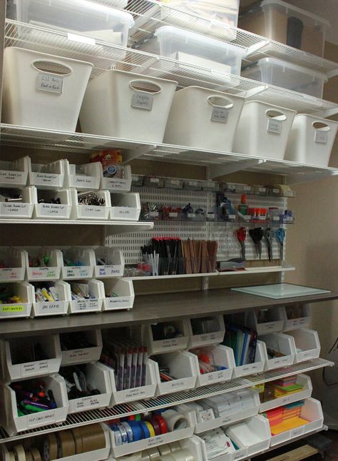 Organizing Ideas For Office Supplies, Dental Organization, Office Supplies Closet, Spare Room Closet, Utility Room Organization, Medical Supply Organization, Supply Room, Office Supply Storage, Medication Storage