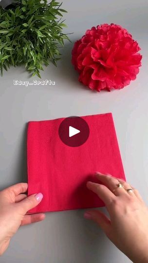 192 reactions · 30 shares | Reposted from @easy_crafts.official Easy Crafts Ideas #crafting #crafts #diy  #flordepapel #flor #flores #papercrafts #paperflowers | Juliana Rangel | Disturbed · The Sound of Silence (CYRIL Remix) Napkin Origami, The Sound Of Silence, Coffee Filter Flowers, Sound Of Silence, Paper Flower Art, Handmade Flowers Fabric, Napkin Folding, Paper Flowers Diy, Crafts Ideas