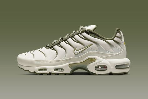 Air Max Plus Tn, Nike Dresses, Nike Air Max Plus, Air Max Plus, Air Max, Nike Air Max, Olive Green, Bones, Nike Air