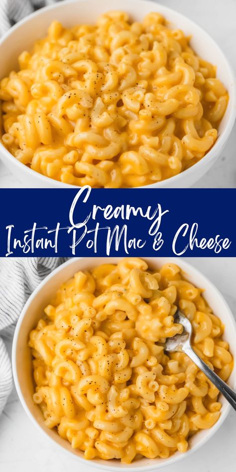 Simple Mac And Cheese Recipe, Simple Mac And Cheese, Instant Pot Macaroni And Cheese, Instant Pot Macaroni, Chicken Instant Pot Recipes, Chicken Instant Pot, Easy Mac And Cheese, Instant Pot Pasta Recipe, Easy Cheese Recipes