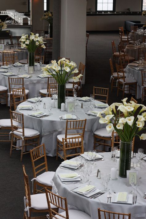 Calla Lily Wedding Centerpiece, Tall Flower Centerpieces, Calla Lillies Wedding, Tall Arrangements, Calla Lily Centerpieces, Destination Wedding Cabo, Lily Centerpieces, White Calla Lilies, Tall Centerpiece