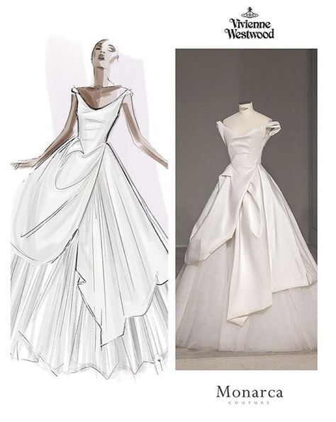 Vivienne Westwood Bridal, Vivienne Westwood Wedding Dress, Vivienne Westwood Wedding, Wedding Dress Sketches, Vivienne Westwood Dress, Become A Fashion Designer, Gowns Dresses Elegant, Fashion Design Collection, Dream Wedding Ideas Dresses