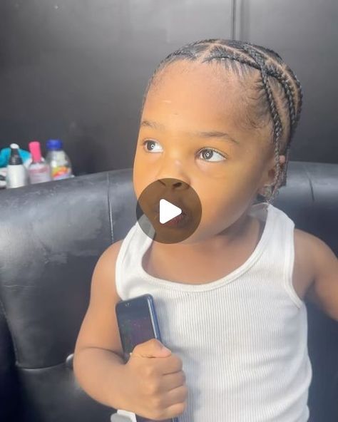 Baby Boy Braids Toddler Hair Black, Lil Boys Hair Styles, Braids On Baby Boy, Braid Hairstyles For Kids Boys, Boy Toddler Hairstyles Black, Little Boy Braided Hairstyles, Toddler Hair Braiding Styles, Lil Boy Braid Styles, Lil Boy Hairstyles