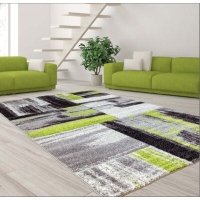 Durable Carpet, Aesthetic Living Room, Tapis Design, Wall Vinyl, Living Room Green, Stylish Living Room, Vinyl Ideas, Gray Area Rug, Beautiful Backyards