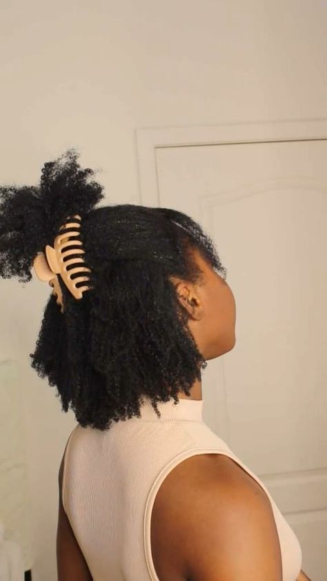 Back To School Hairstyle, Trendy Tiktok, Quick Natural Hair Styles, Hairstyle Tutorials, Mohawk Hairstyles, Girls Natural Hairstyles, Blowout Hair, Natural Curls Hairstyles, Natural Hair Styles Easy