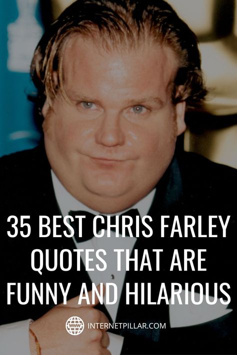 35 Best Chris Farley Quotes That Are Funny and Hilarious - #quotes #bestquotes #dailyquotes #sayings #captions #famousquotes #deepquotes #powerfulquotes #lifequotes #inspiration #motivation #internetpillar Hilarious Movie Quotes, Funny Quotes From Movies, Funny Movie Quotes Hilarious, Short Movie Quotes, Tmnt Quotes, Iconic Movie Quotes Funny, Best Movie Quotes Funny, Funny Movie Quotes, Funniest Movie Quotes