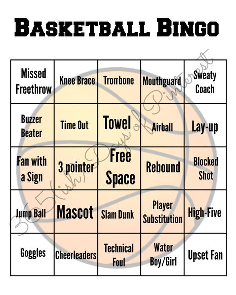 Play a fun game of bingo while watching the basketball game on TV! Kids love to participate, too! Click through for a watermark-free PDF.  #FinalFourPack #ad Basketball Snacks, March Madness Parties, Basketball Shorts Girls, Basketball Theme Party, Basketball Games For Kids, Basketball Birthday Parties, Ball Birthday Parties, Basketball Party, Basketball Theme