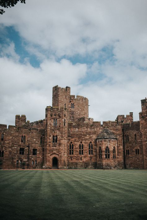 The front of Peckforton Castle with the ward  area Peckforton Castle, Luxury Castle, Castle Photography, Castle Exterior, Iron Flame, Castle Weddings, Dream Venue, Beautiful Castles, Castle Wedding