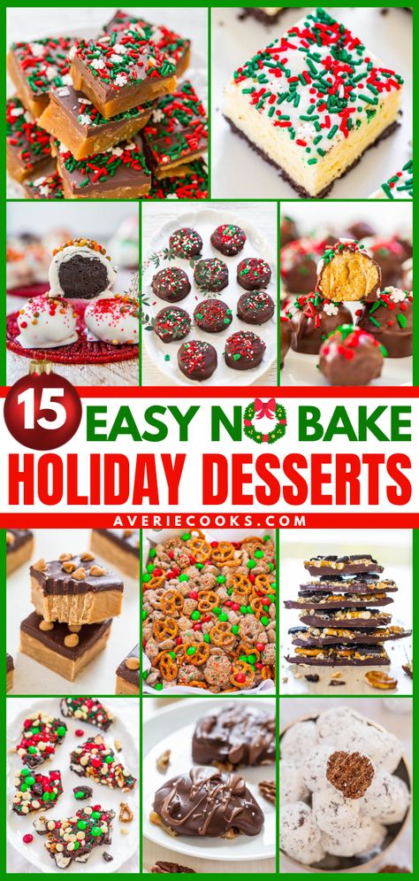 Quick Easy Christmas Treats, Easy Xmas Dessert, Christmas No Bake Treats, Traditional Holiday Desserts, Peanut Butter Bark, Christmas Bark Recipes, Christmas Desserts Kids, Bake Sale Treats, Easy Dessert Recipes Christmas