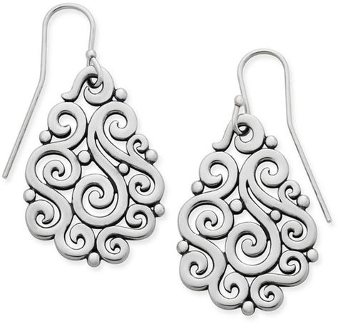 ~CLICK TO BUY~James Avery Open Sorrento Sterling Silver Drop Earrings James Avery Earrings, Popular Earrings, James Avery Jewelry, Artisan Earrings, Sterling Silver Drop Earrings, James Avery, Heart Dangle Earrings, 925 Silver Jewelry, Ear Hook