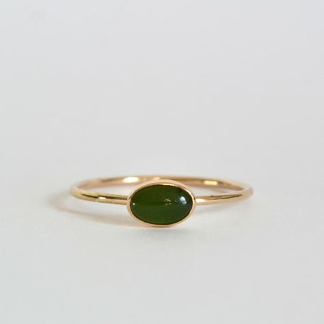 Jade Ring Oval Jade Ring Gold Jade Ring Jade Ring Oval | Etsy Jade Engagement Ring, 14k Gold Opal Ring, Aesthetic Moon, Opal Ring Gold, Jewelry Accessories Ideas, Sterling Silver Wire Wrap, Winston Salem, Oval Ring, Jade Ring