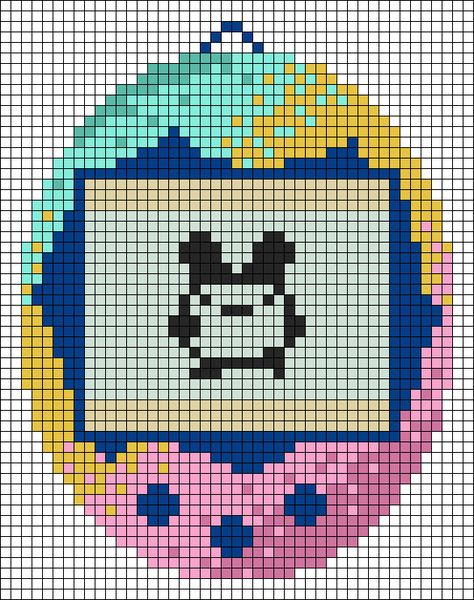 Alpha Crochet, Minecraft Patterns, Tamagotchi Connection, Cross Stitch Map, Minecraft Pattern, Graph Crochet, Diy Perler Bead Crafts, Pixel Crochet, Tapestry Crochet Patterns