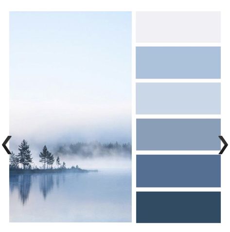 Blue Shades Colour Palettes, Lilac Color Palette, Silver Color Palette, Blue Shades Colors, House Color Palettes, Paint Color Schemes, Blue Palette, Grey Color Palette, Blue Colour Palette