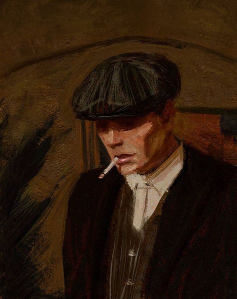 Peaky Blinders, A Man, Deviantart, Art