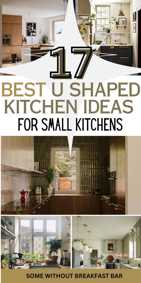 LOVING these small kitchen design ideas for my home. They are also great ideas for small apartment kitchen. small townhouse kitchen design | L shaped kitchen | Small Kitchen Breakfast bar | colorful small Kitchen lovers Small Kitchen Renovation Ideas Layout, L Shaped Kitchen Small, Small Townhouse Kitchen, Small Kitchen Breakfast Bar, U Shaped Kitchen With Breakfast Bar, Apartment Kitchen Small, Large Kitchen Layout, Kitchenette Studio, Kitchen Layout U Shaped