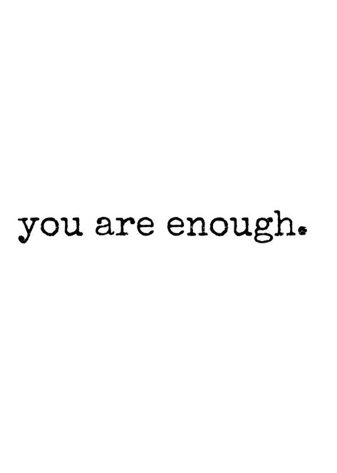 On those days when you’re at the end of your rope and ready to give in? Remember that you are enough. And yes, it is okay if everything is not perfect. As moms, we need to remind ourselves- that yes, you are enough. We only have 24 hours in the day and we do the best that we can everyday. So yes, you are enough. #motherhood #motherhoodquote #sahm #momlife #momquote #quotesformoms You Are Enough Quote, Enough Tattoo, Enough Is Enough Quotes, Motherhood Quotes, Brene Brown Quotes, Quotes About Motherhood, Perfection Quotes, You Are Enough, Work Smarter