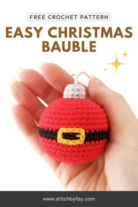 Knitting Patterns Free Dog, Holiday Crochet Patterns, Crochet Christmas Ornaments Free, Crochet Ornament Patterns, Christmas Crochet Patterns Free, Christmas Crochet Pattern, Crochet Xmas, Easy Crochet Patterns Free, Crochet Christmas Decorations