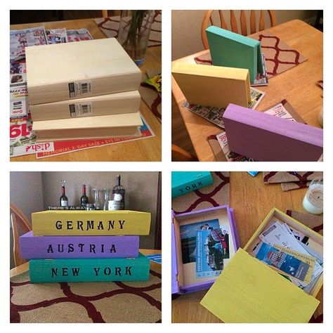 Travel keepsake Traveling Keepsakes Ideas, Travel Collection Ideas Souvenirs, Vacation Souvenir Ideas Display, Souvenir Collection Ideas, Travel Souvenirs Display Ideas, Travel Photo Display Ideas, Travel Keepsake Ideas, Travel Box Ideas, Travel Souvenirs Display