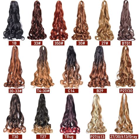 French Curls Braids Two Colors, French Curls Braids Color 30, Color 4 Braiding Hair, Color 30 French Curl Braids, 30 Box Braids Color, French Curl Braiding Hair, 30 Braids Color, #30 Braids, 30 Braiding Hair Color