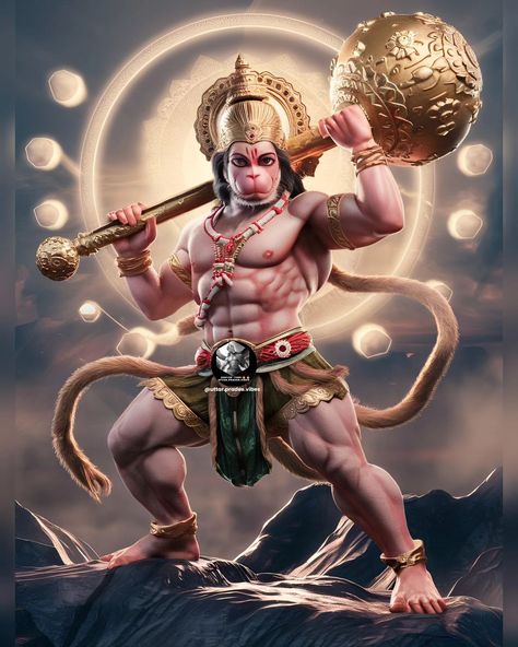 Veer Hanumana 💯🚩😍🔥 @uttar.prades.vibes Veer Hanuman Images Hd, Hanuman Ji Ke Photo, Radha Krishna Art Beautiful, Veer Hanuman, Ganesh Bhagwan, Hanuman Images Hd, Cool Images, Bajrang Bali, Wallpaper Photo Gallery