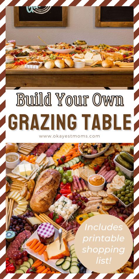 Charcuterie Board Large Table, Graze Tables Ideas, Brunch Grazing Table Ideas Diy, Diy Grazing Platter, Christmas Grazing Table Ideas Diy, Grazing Table Template, Diy Graze Table, Diy Grazing Board, Grazing Table For 10