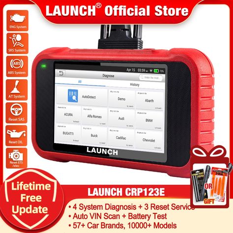 157.84€ 42% OFF|Diagnostics Code Reader | Launch Obd2 Scanner | Vehicle Diagnostics | Auto Scanner Codes - Aliexpress Car Scanner, Reading Data, Obd2 Scanner, Mobile Shop, Software Update, Car Brands, Bugatti, Buick, Cadillac