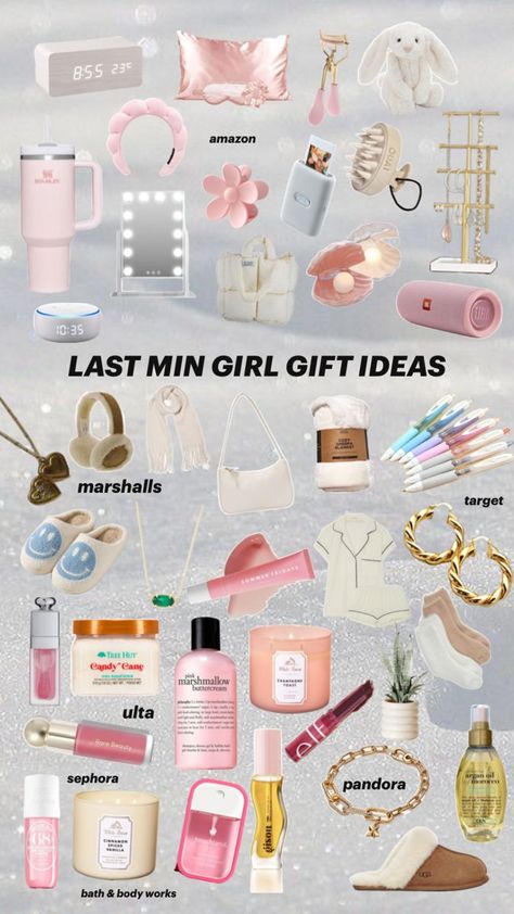 Present For Christmas Ideas, Gifts For Girls Aesthetic, Gifts For Others, Wishlist 2024 Ideas, Christmas Gifts For Best Friends Ideas, 17 Birthday Gifts, Stuff I Want For My Birthday, Gift Ideas For Best Friend Christmas, Girlie Gift Ideas