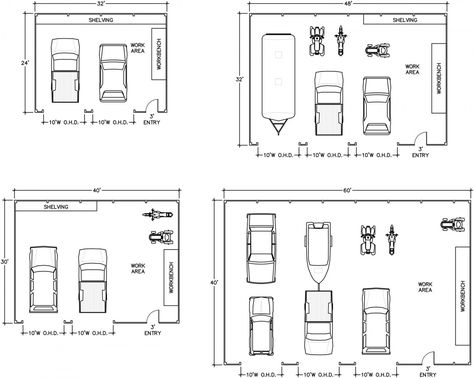 How Much Space Do You Need? | Timberline Buildings, Hegins, PA Garage Sizes Standard, Garage Size Layout, 30x30 Shop Plans, Garage Shop Plans Layout, 30x36 Garage Plans, Equipment Shed Building Plans, 30x40 Shop Layout, 30x30 Garage Plans, 20x30 Shop Plans