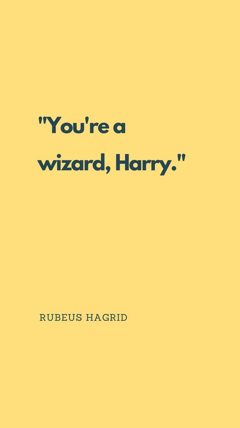 Discover the magic of Harry Potter with these iconic quotes from your favorite characters like Albus Dumbledore, Hermione Granger, and Sirius Black. Perfect for fans of all ages, these quotes inspire courage, love, and friendship. Whether you're a longtime fan or new to the wizarding world, let these words of wisdom from Hogwarts stay with you. Save this pin to keep the magic alive, and dive deeper into the enchanting world of Harry Potter. #HarryPotterQuotes #WizardingWorld #Magic #Inspiration Short Harry Potter Quotes, Hagrid Quotes, Magic Inspiration, Hp Quotes, Rubeus Hagrid, Iconic Quotes, Potter Quotes, Harry Potter Magic, Love And Friendship