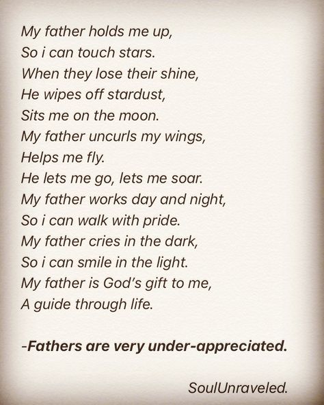 #poetry #writing #father #daughter Poems For Parents From Daughter, Father To Daughter Poems, Poem For Parents From Daughter, Poetry Father Daughter, Poems From Daughter To Dad, Poem For Father From Daughter, Poetry About Mothers And Daughters, Poems About Fathers And Daughters, To My Father From Daughter