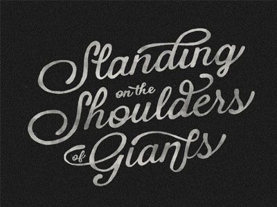 standing on the shoulders of giants On The Shoulders Of Giants, Giants Art, Sister Ideas, Masquerade Party Decorations, Uplifting Quotes Positive, Crazy Sister, Isaac Newton, Masquerade Party, Graphic Design Tips