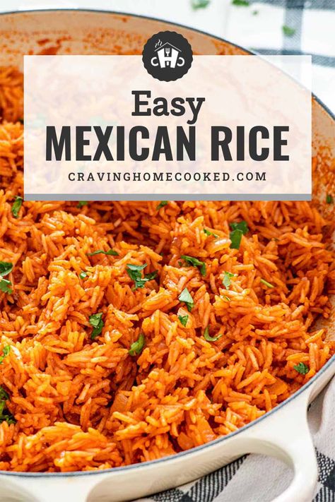 Mexican Rice Restaurant Style, Restaurant Style Mexican Rice, Easy Mexican Rice, Mexican Rice Easy, Spanish Rice Recipe, Mexican Rice Recipes, Bbq Side, Rice Side Dishes, Easy Rice Recipes