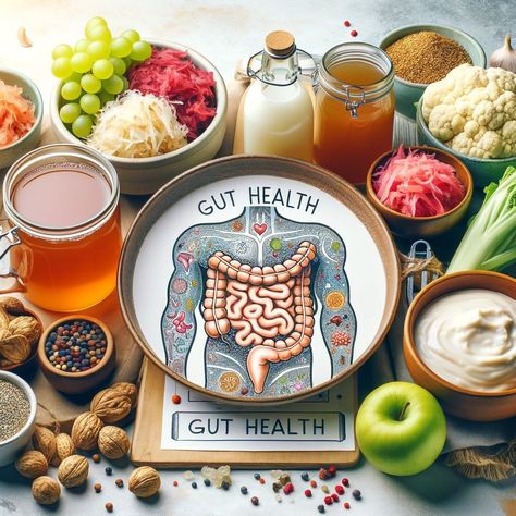 Fruit Collage, Digital Wellness, Healthy Gut Recipes, Brain Nutrition, Healthy And Unhealthy Food, Brain Connections, Nutrition Science, Gut Brain, Unhealthy Food