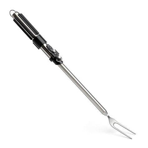 'Star Wars' Darth Vader Lightsaber Barbecue Fork With a Hilt Modeled After the Sith Lord's Iconic Weapon Design Vader Lightsaber, Star Wars Kitchen, Darth Vader Lightsaber, Weird Gadgets, Sabre Laser, Lightsaber Hilt, Star Wars Light Saber, Geek Decor, Star Wars Empire