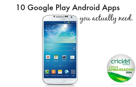 10 Google Play Android Apps you Actually Need Cricket Wireless, Tech Toys, Hacking Computer, Read Later, High Tech, Android Apps, Google Play, Diva, Mobile Phone