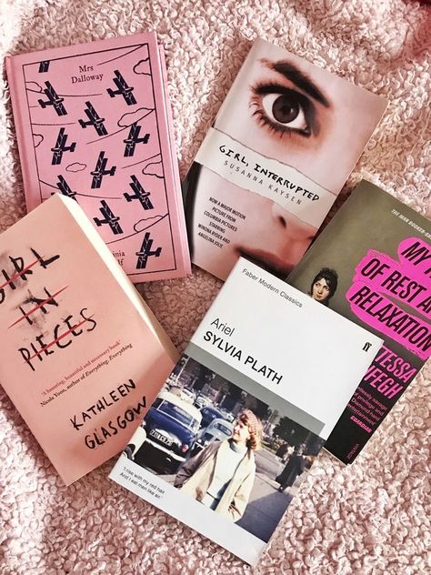 Thought Daughter Books, Books Coquette, Rage Aesthetic, Girl In Pieces, Mrs Dalloway, Pinterest Whispers, Female Rage, Coquette Girl, Girl Interrupted