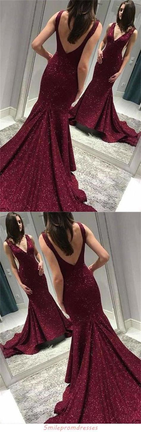 Burgundy Party, Prom Dresses Sparkly, Evening Dress Long, Prom Dresses Long Mermaid, Mermaid Evening Gown, Prom Long, Prom Dresses 2019, Dress Mermaid, Burgundy Prom Dress