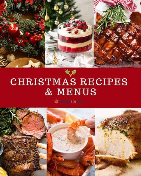 Christmas Recipes and Christmas Menus - RecipeTin Eats Easy Christmas Dinner Menu, Traditional Christmas Dinner, Easy Christmas Dinner, Christmas Dinner Menu, Christmas Eve Dinner, Recipetin Eats, Recipe Tin, Christmas Lunch, Christmas Food Dinner