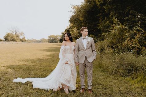 Real Bride Inspiration - #bebride Kelsey in 'HOPKINS' by Pronovias Pronovias Hopkins, Wedding Dresses Whimsical, Bride Inspiration, A Line Wedding Dress, A-line Wedding Dress, Real Brides, I Dress, A Line, Wedding Dresses